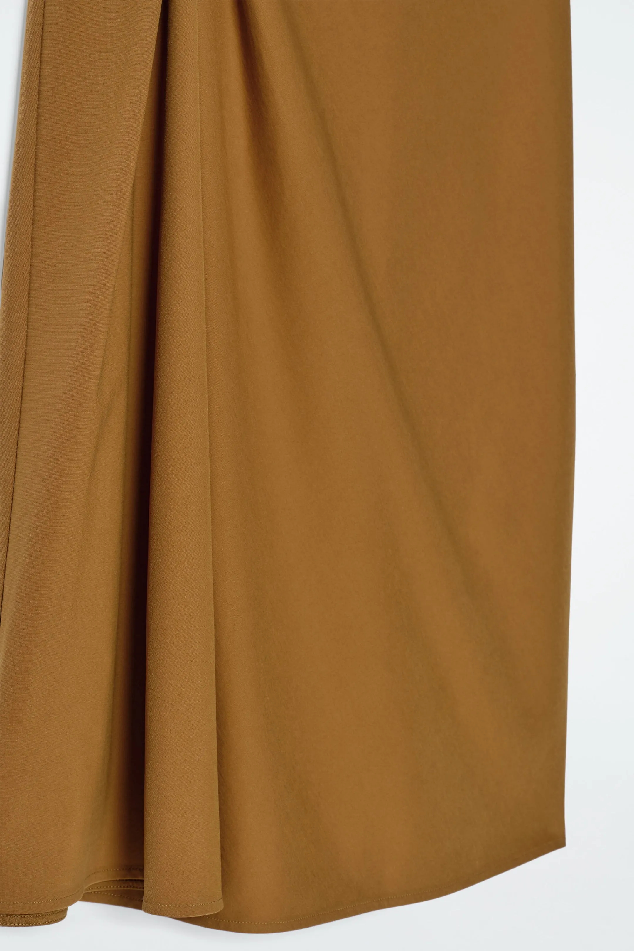 Twist-detail midi skirt