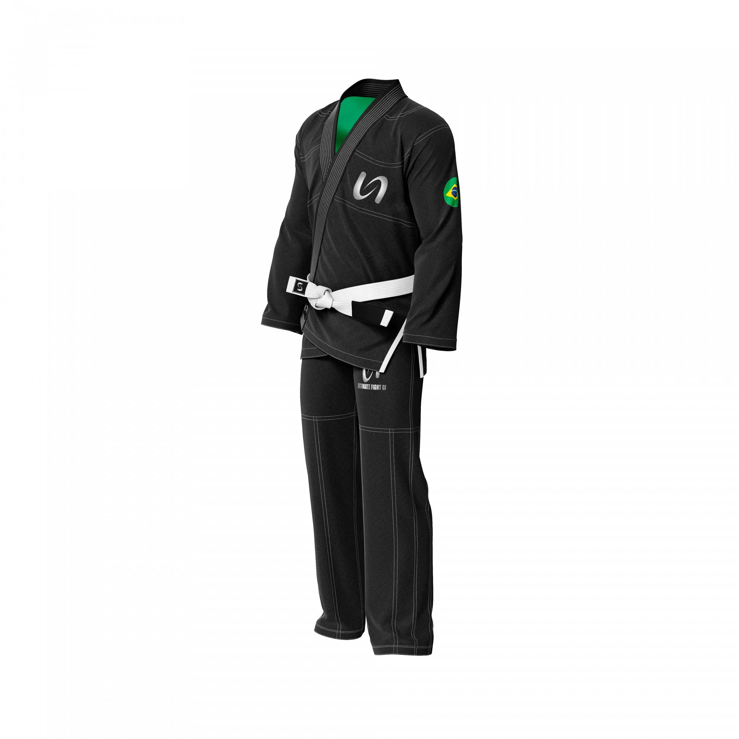 UFG - Brazilian Jiu Jitsu Gi - Inner Sublimation of Brazil Flag
