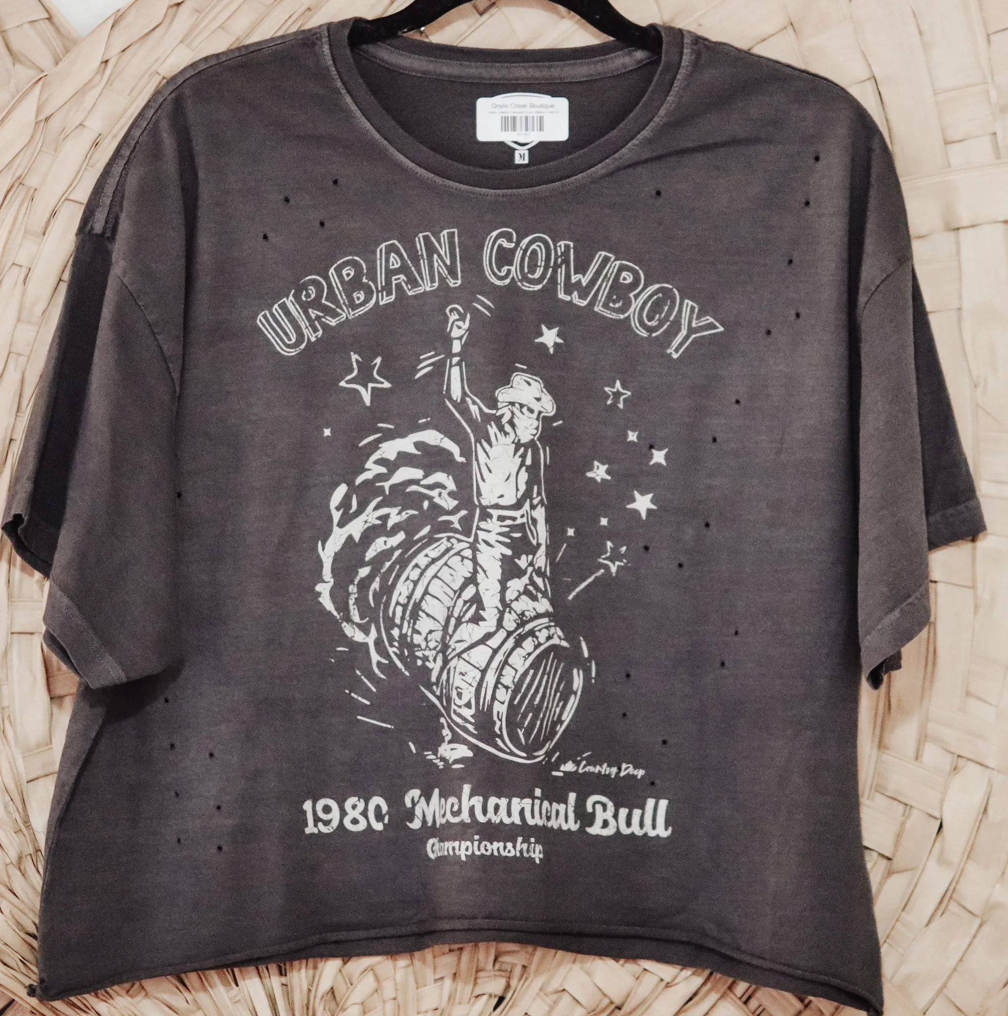Urban Cowboy Oversized Crop