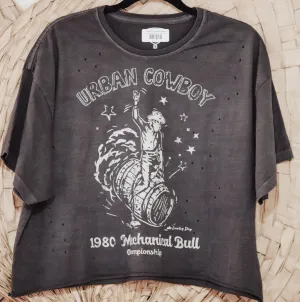 Urban Cowboy Oversized Crop