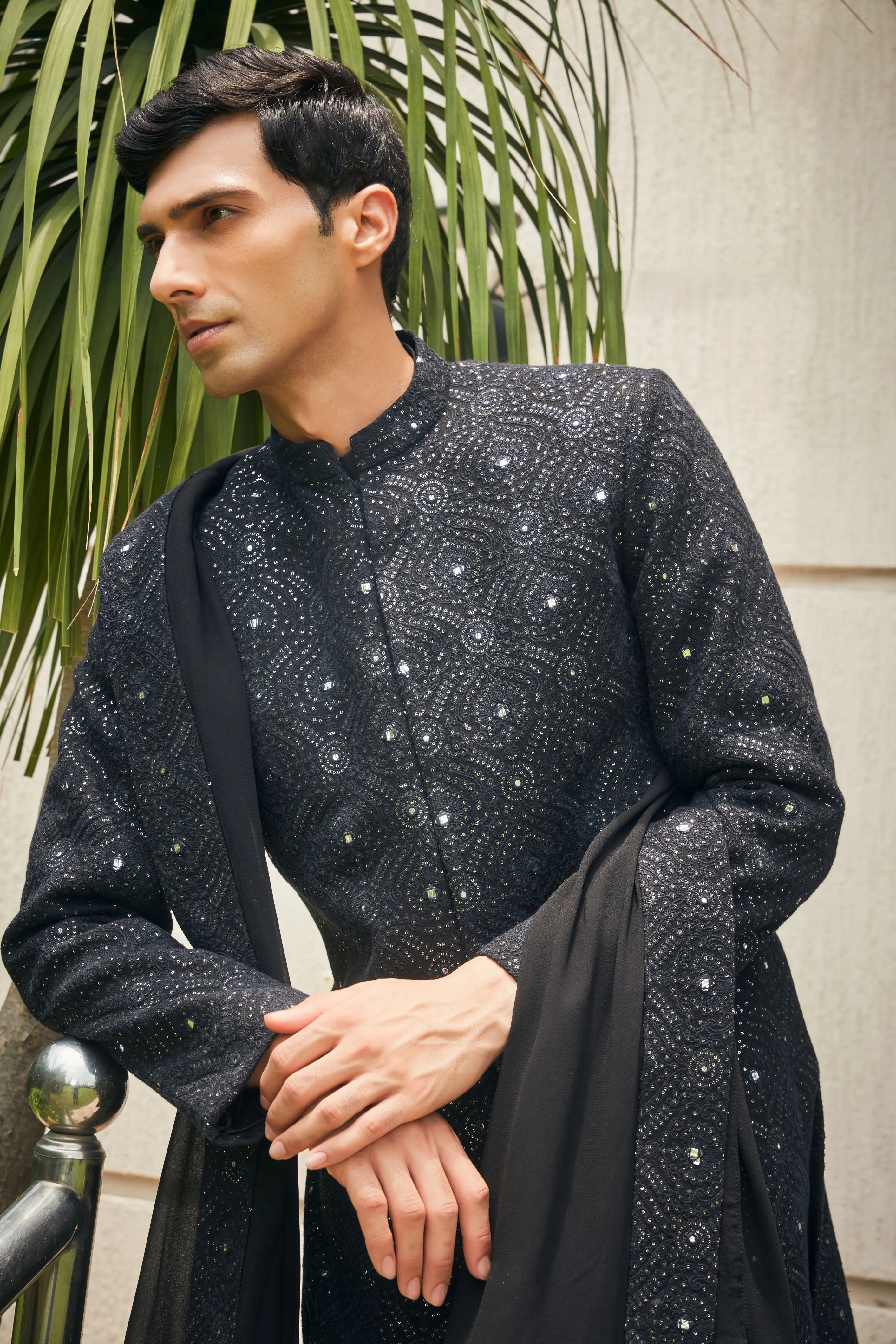 Varnit Sherwani Set