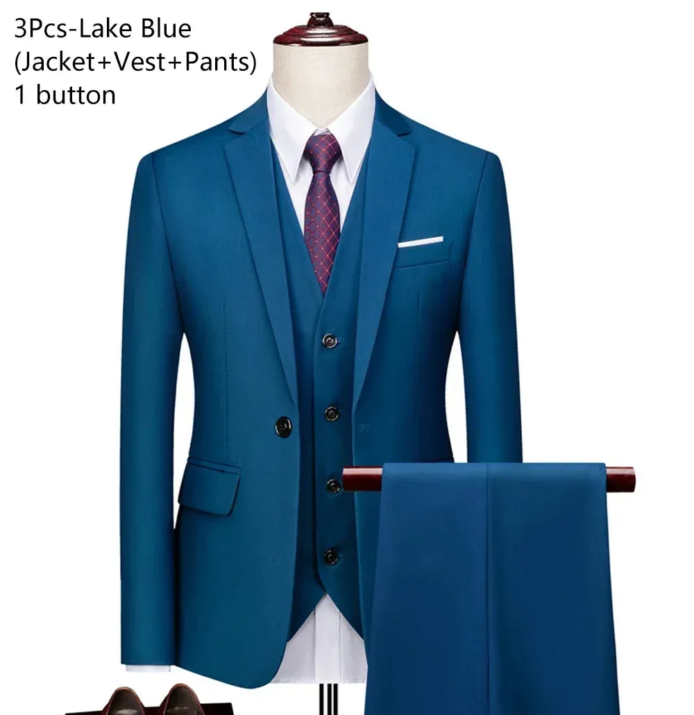 Wedding Blazer 2 Set Elegant Suit