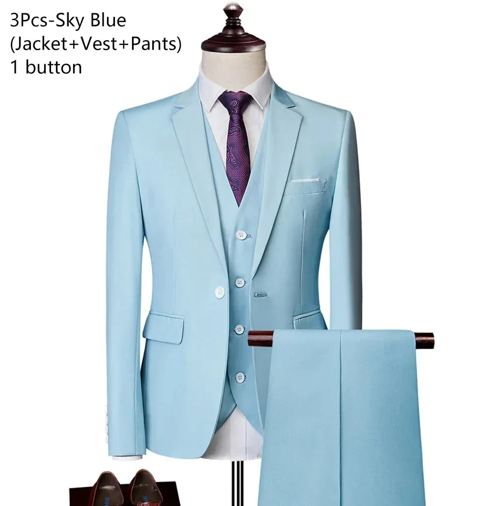 Wedding Blazer 2 Set Elegant Suit
