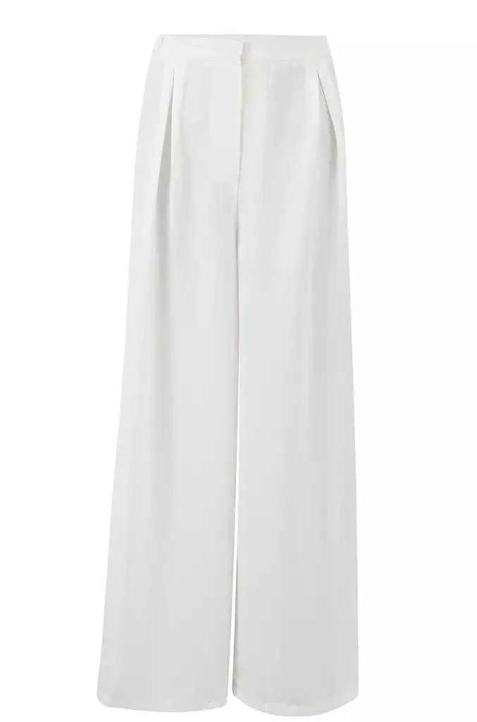 White Tailored Pants
