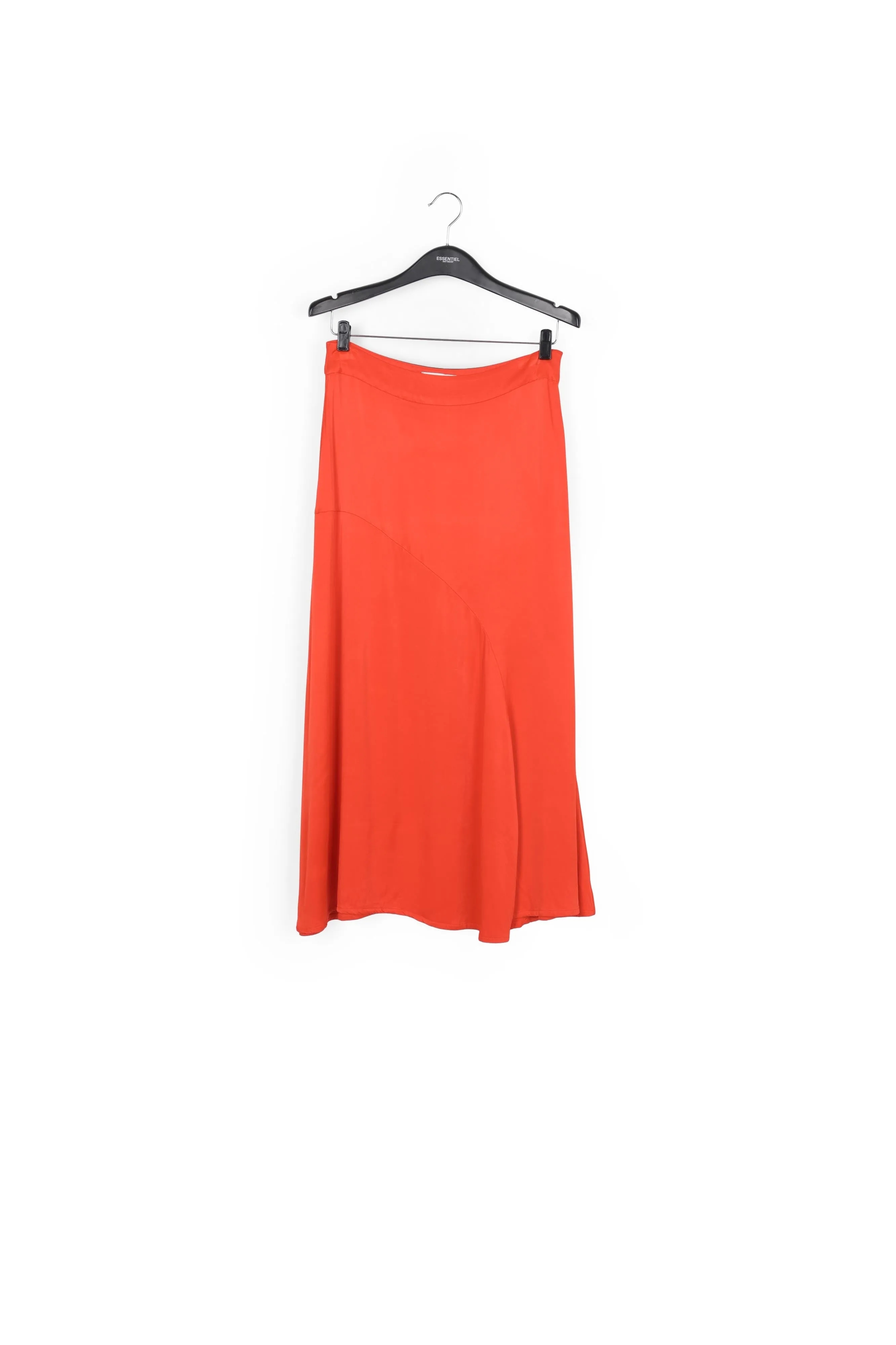 Wide midi skirt