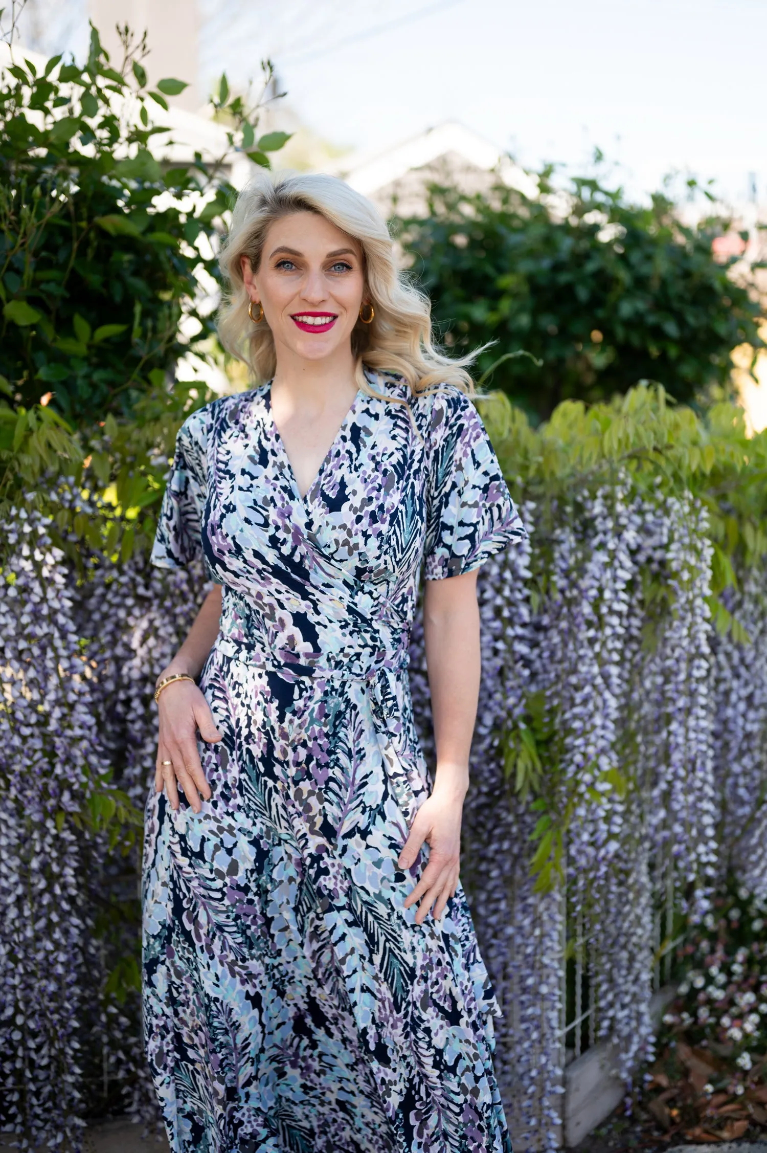 Wisteria - Wrap Dress - pre order