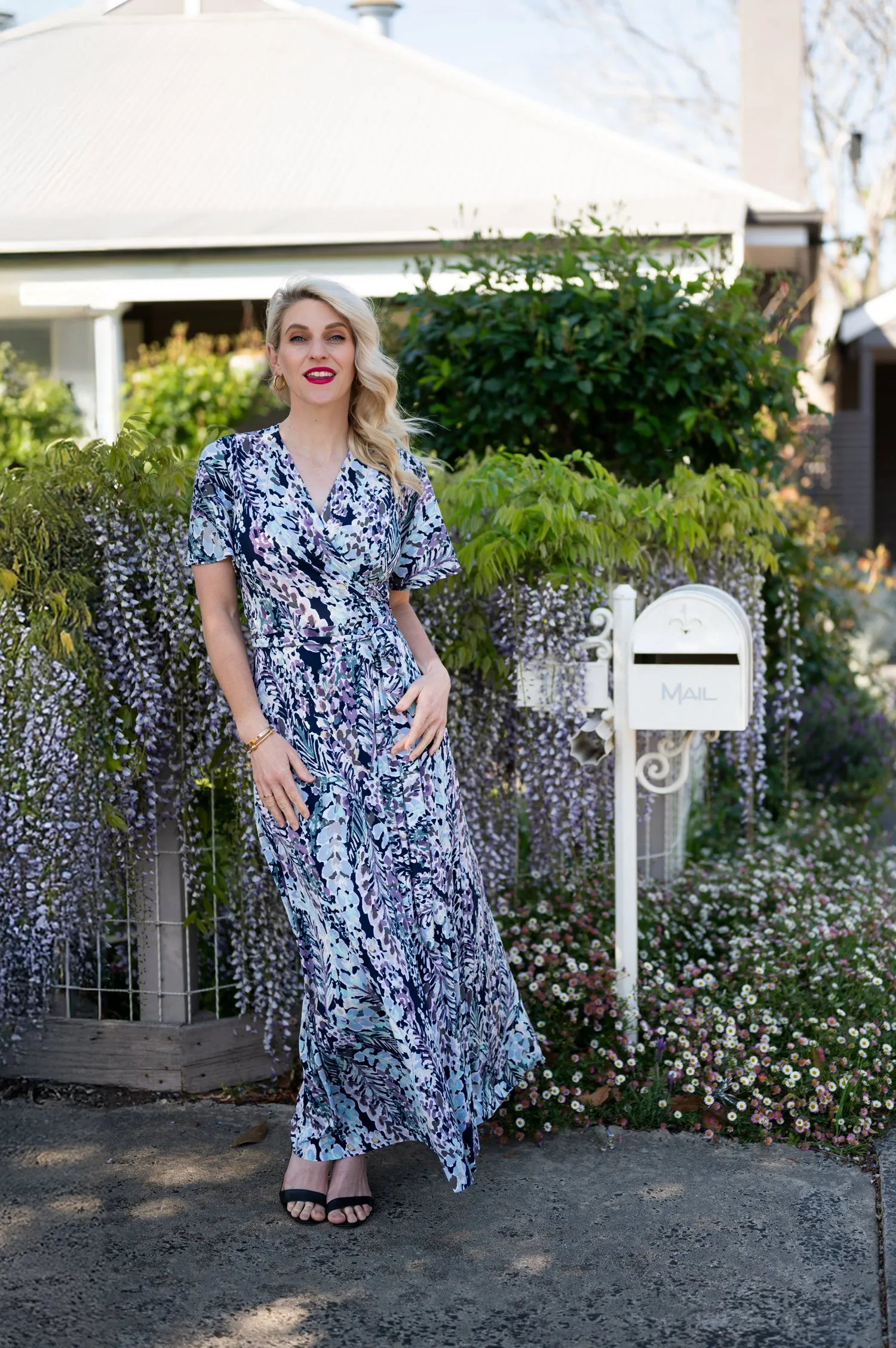 Wisteria - Wrap Dress - pre order
