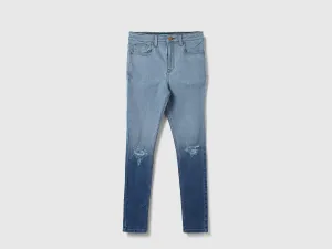 Women Ombre Skinny Fit Jeans