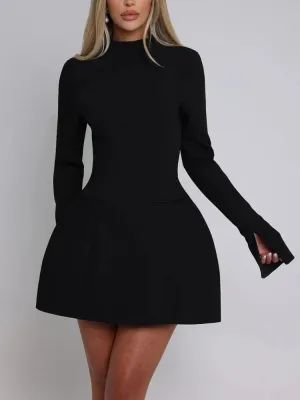 Y2K Open Back Mini Dress