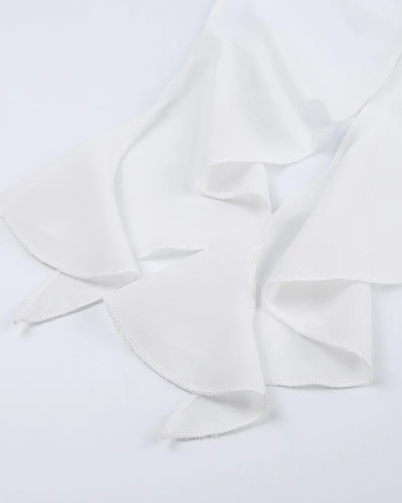 Yewborn Ruffle Layer Mini Skirt