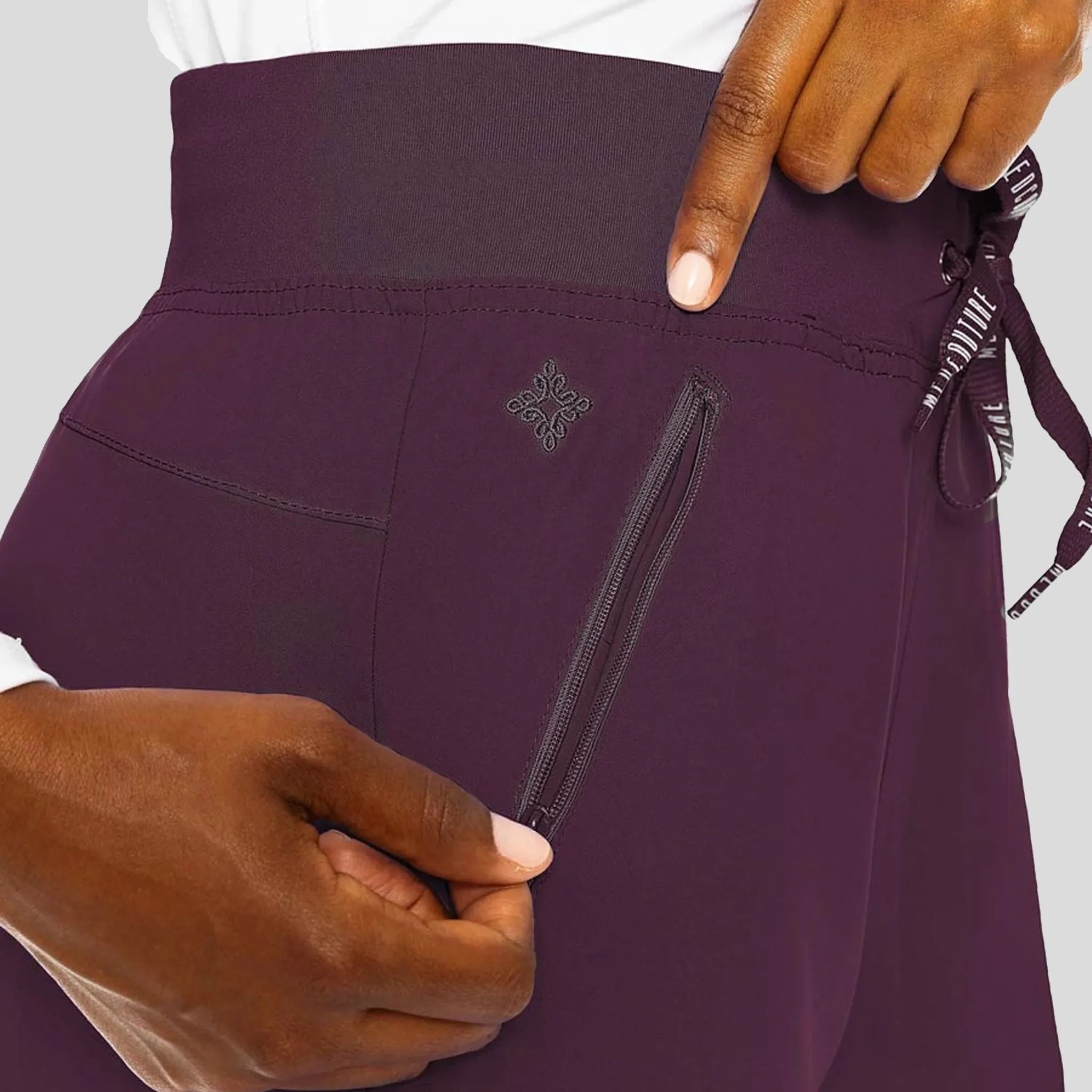 Zipper Pant | Wine