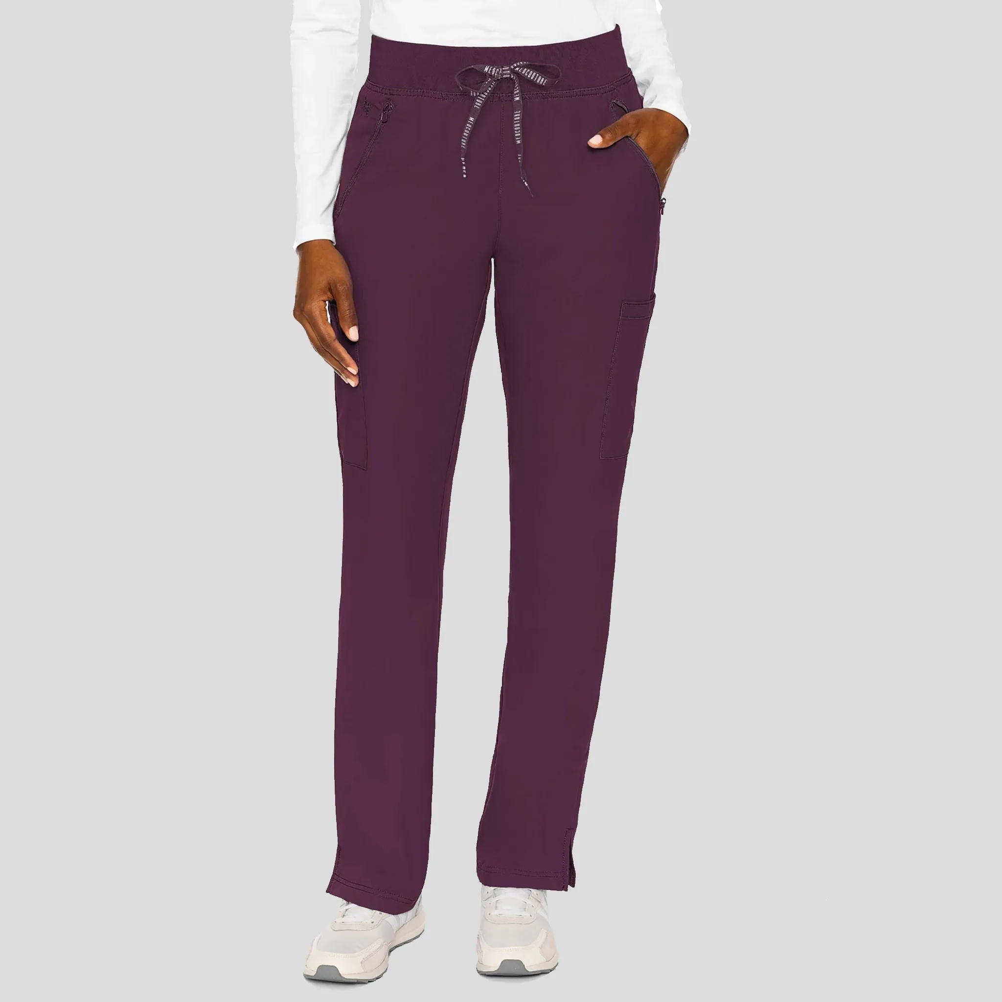 Zipper Pant | Wine
